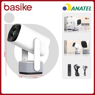Basike Projetor Smart Full 4K HD 1920x1080, Com Alto Falante Embutido  Bluetooth Wi-fi Android Tv B0x,Xbox,PS,Pc TY130 em Oferta na Shopee