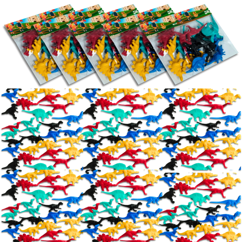 Kit Dinossauros Miniatura Brinquedo Kit Jurassic Rex Plástico em Oferta na Shopee