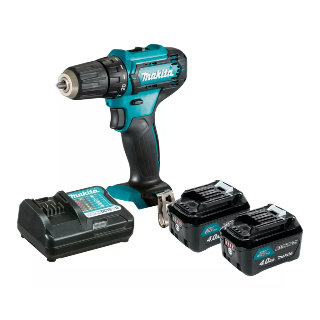 Parafusadeira 2 Baterias 12v 4ah Makita Df333dz Carregador Bivolt