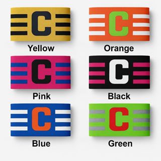 Faixa Braçadeira de Capitão Time de Futebol Esporte Varias cores em Oferta na Shopee