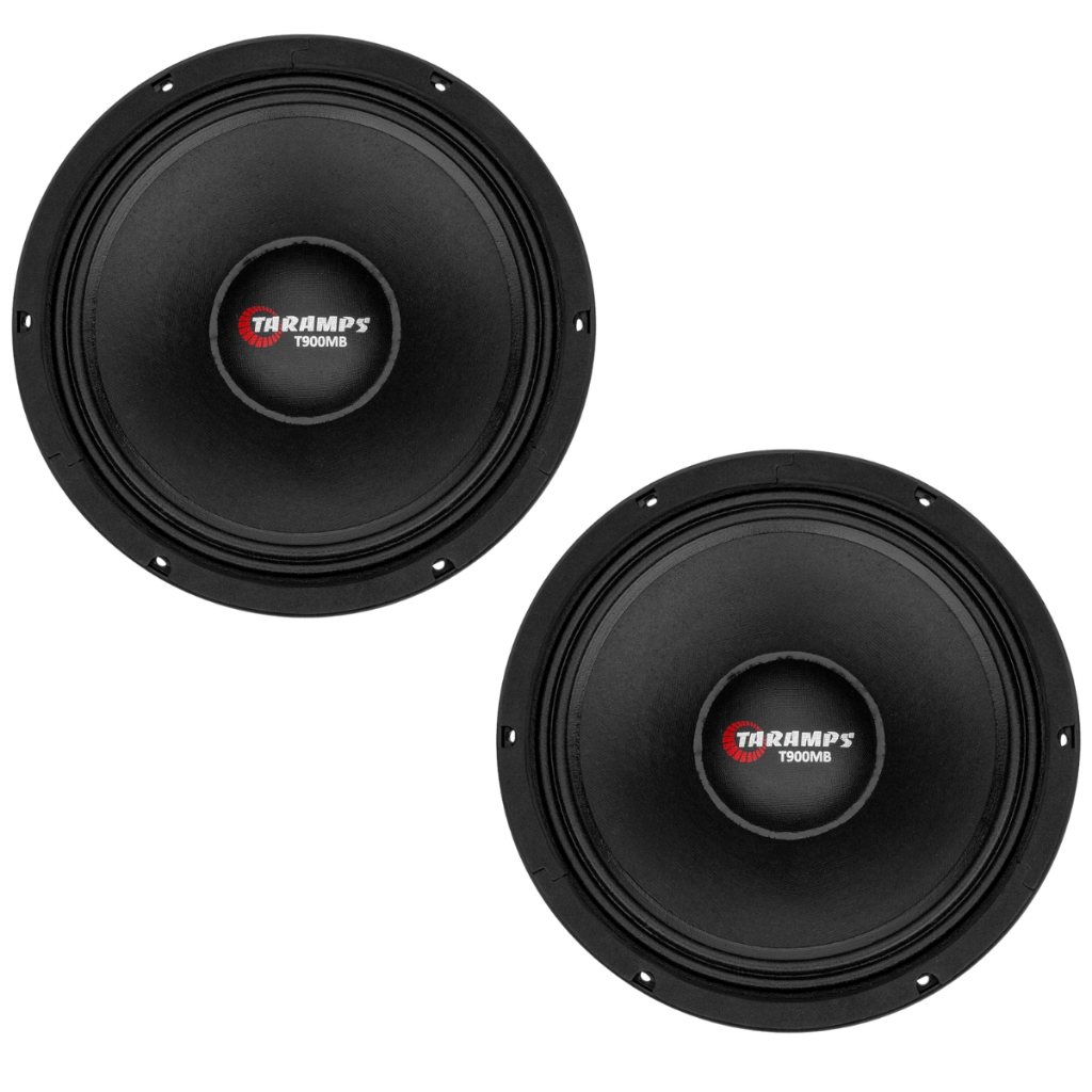 Par Alto Falante Woofer Taramps 10 Pol. T900 Mb 450w Rms 6 Ohms