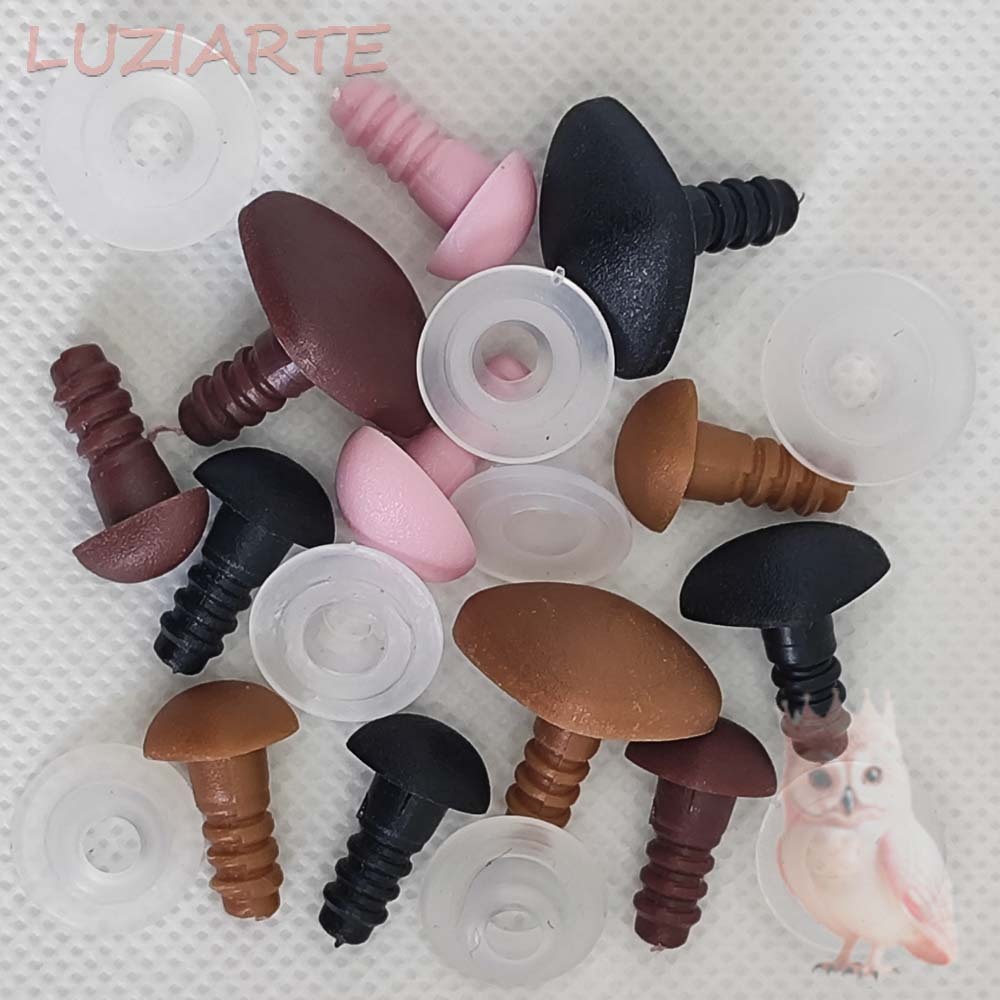 Focinho Liso c/ Trava - Cores - Tamanhos - Pct com 5 unidades em Oferta na Shopee