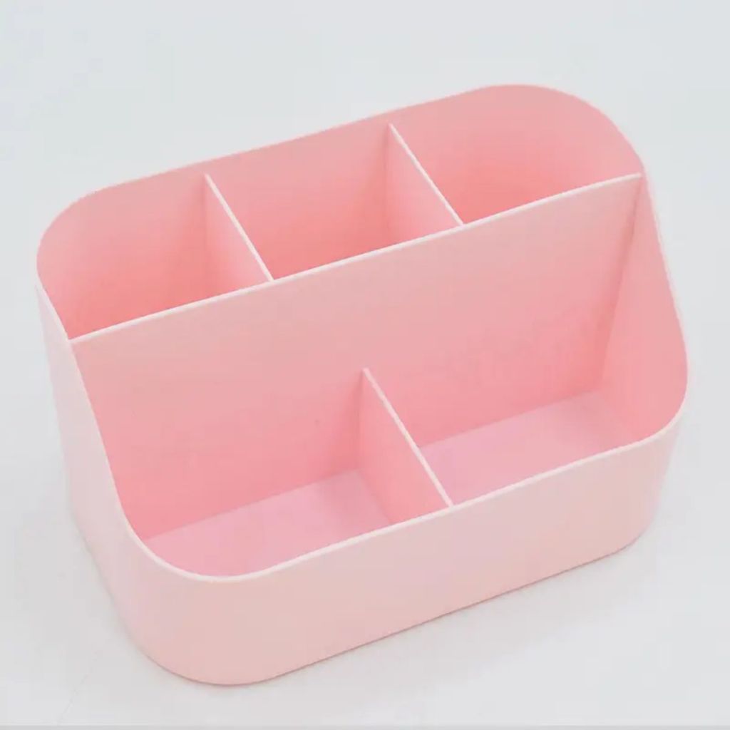 Detalhes do Organizador de Mesa Multiuso Armazenamento Porta Caneta Lápis Porta Treco Escritório Divisórias