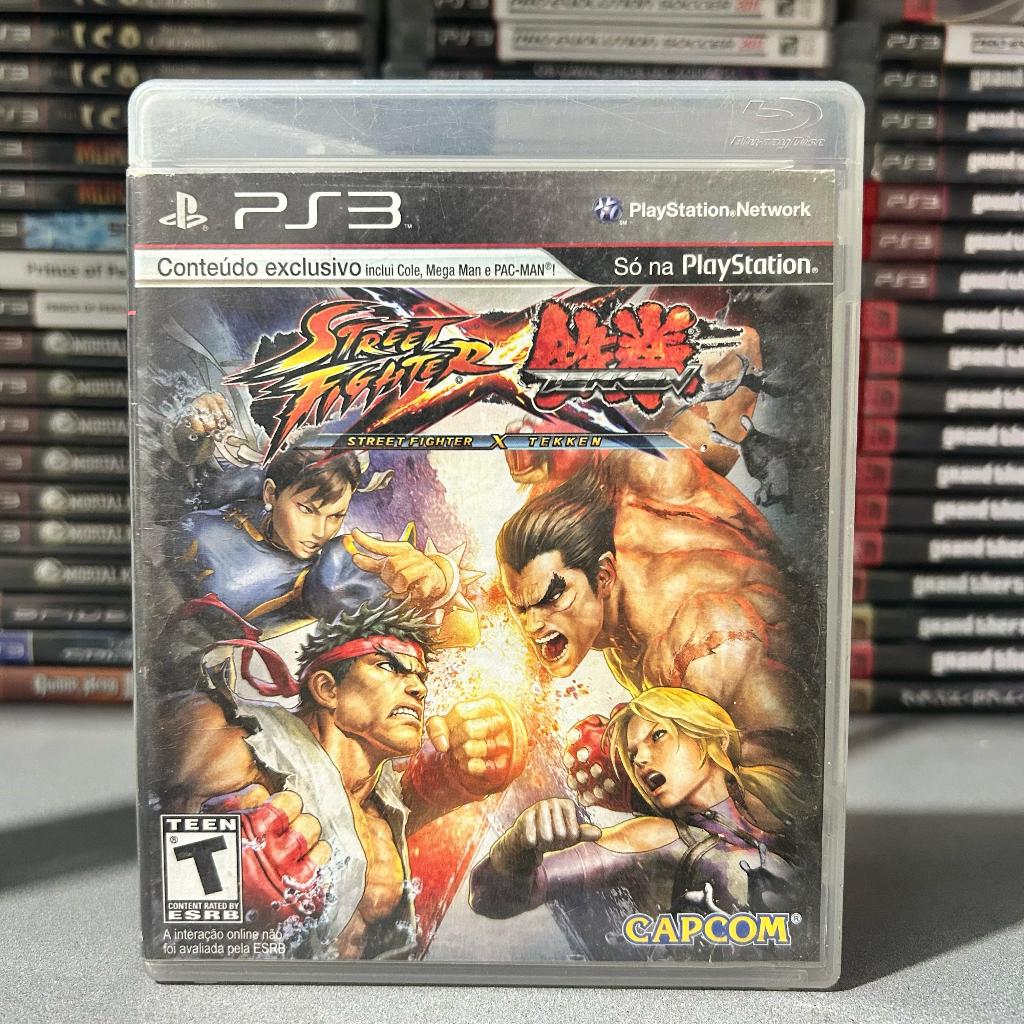 Street Fighter X Tekken Mídia Física Seminovo PS3