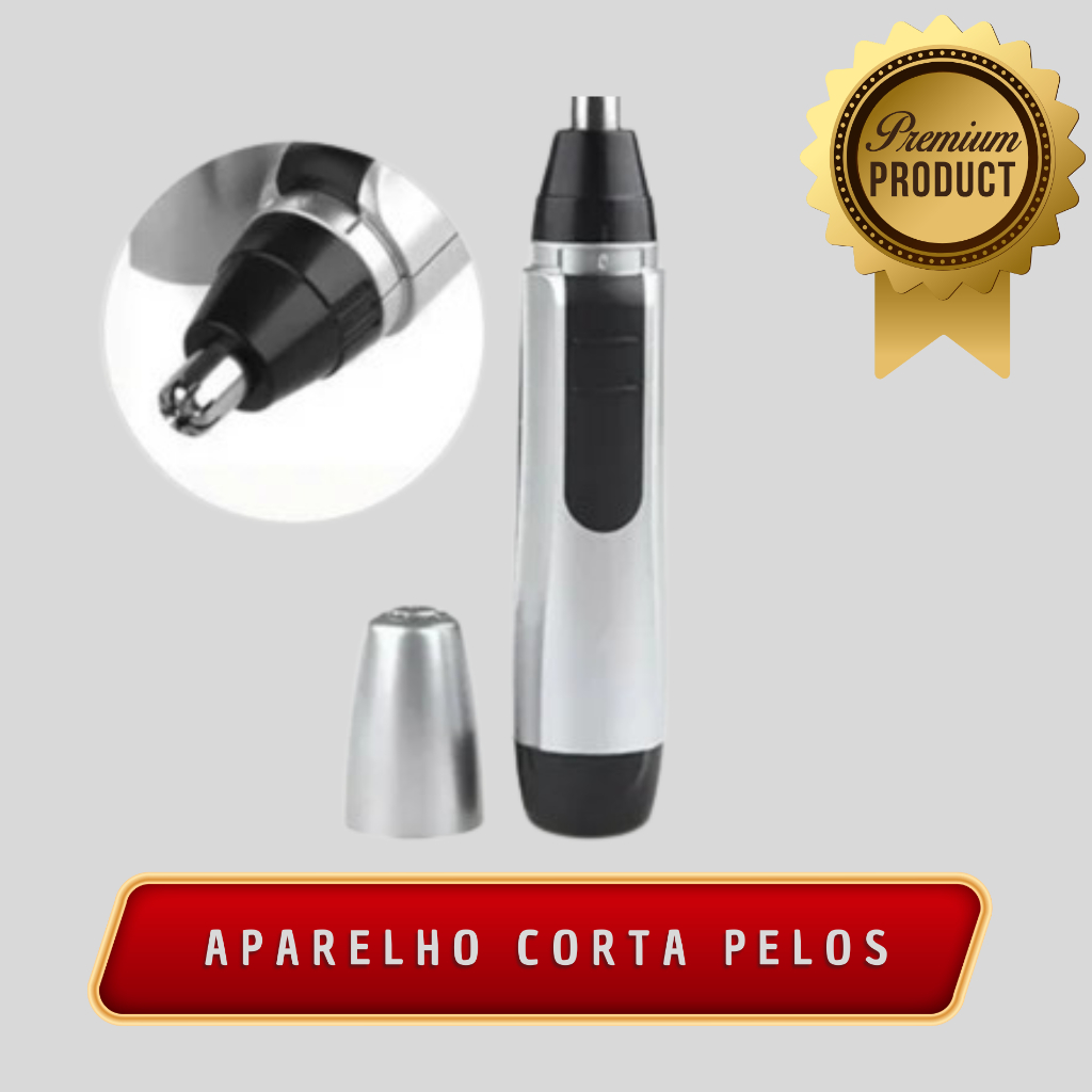 Aparelho Corta Pelos Nariz Orelhas Máquina Aparador De Pelo Utilidades Manicure