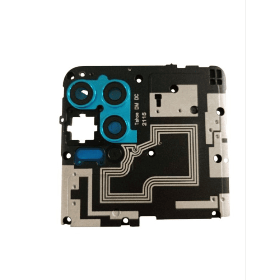 Carcaça Gabinete Lente Traseira Compatível Moto G100 Xt2125 Azul