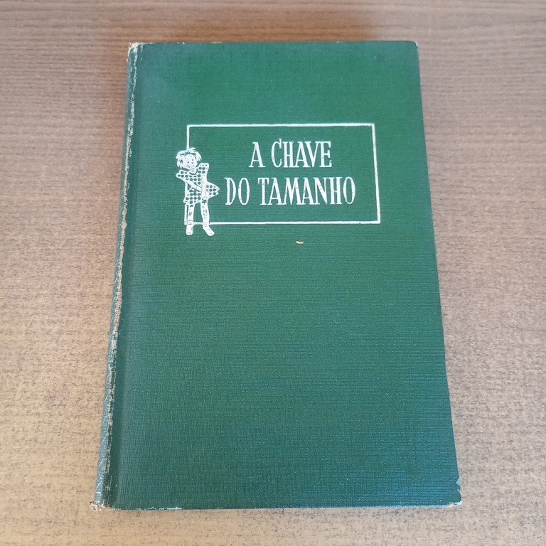 Livro A Chave do Tamanho - Monteiro Lobato - Livro Antigo (1957) Decoração Vintage