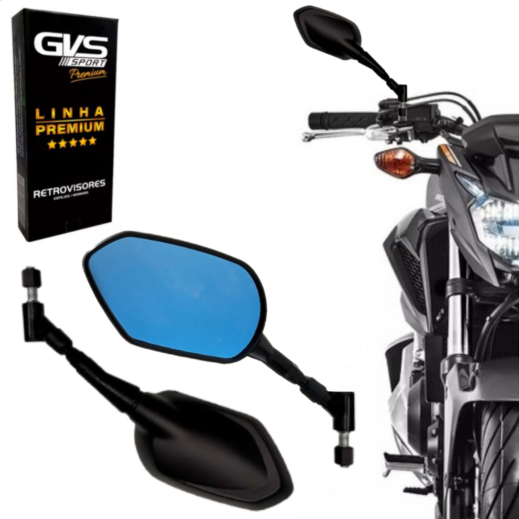 Retrovisor Tiger Sport 660 Giro Antirreflexo Lançamento Gvs em Oferta na Shopee