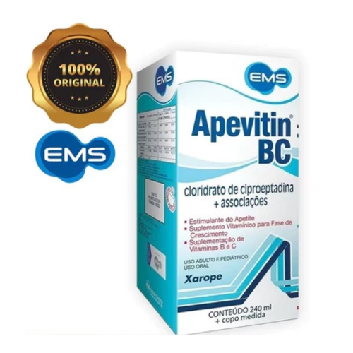 Vitamina Apevitin BC Estimulador De Apetite 240ml