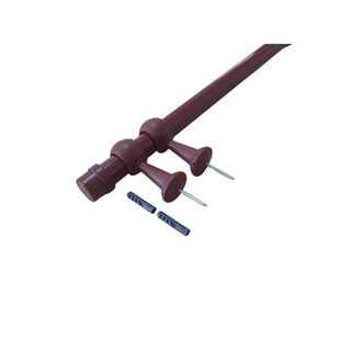 Varão de Cortina 1,50 mt 28mm grosso em Ferro reforçado em Oferta na Shopee