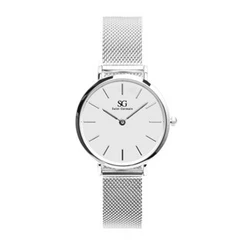 Relógio Feminino Prata Saint Germain - Harlem Silver 32mm
