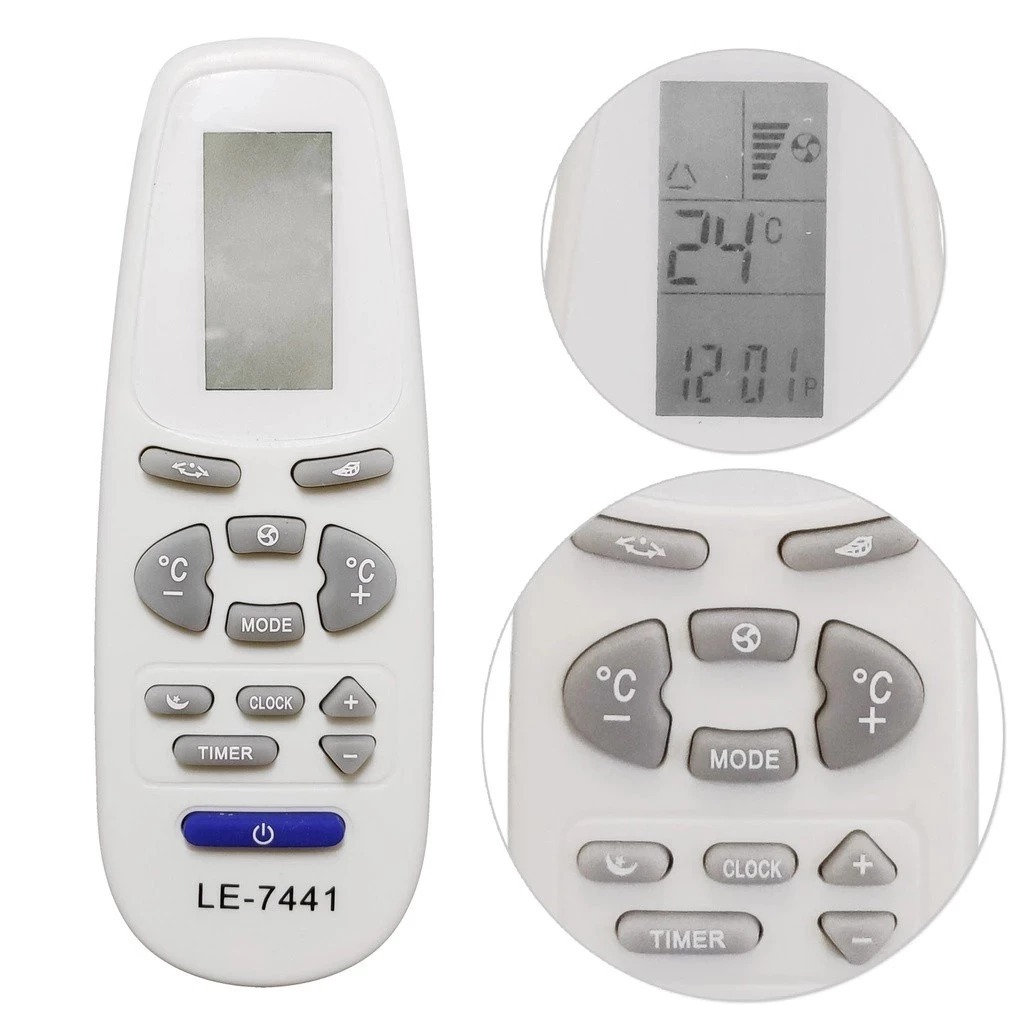Controle Remoto Ar Condicionado Compatível C/York Split Hi Wall Alps Eco e Elgin linha YHEC YHKC e SUFI7000