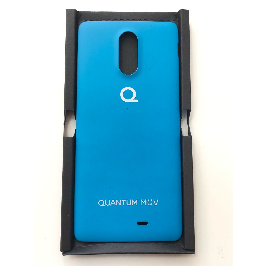 Tampa Traseira Quantum Muv Q5/PRO Azul Emborrachado