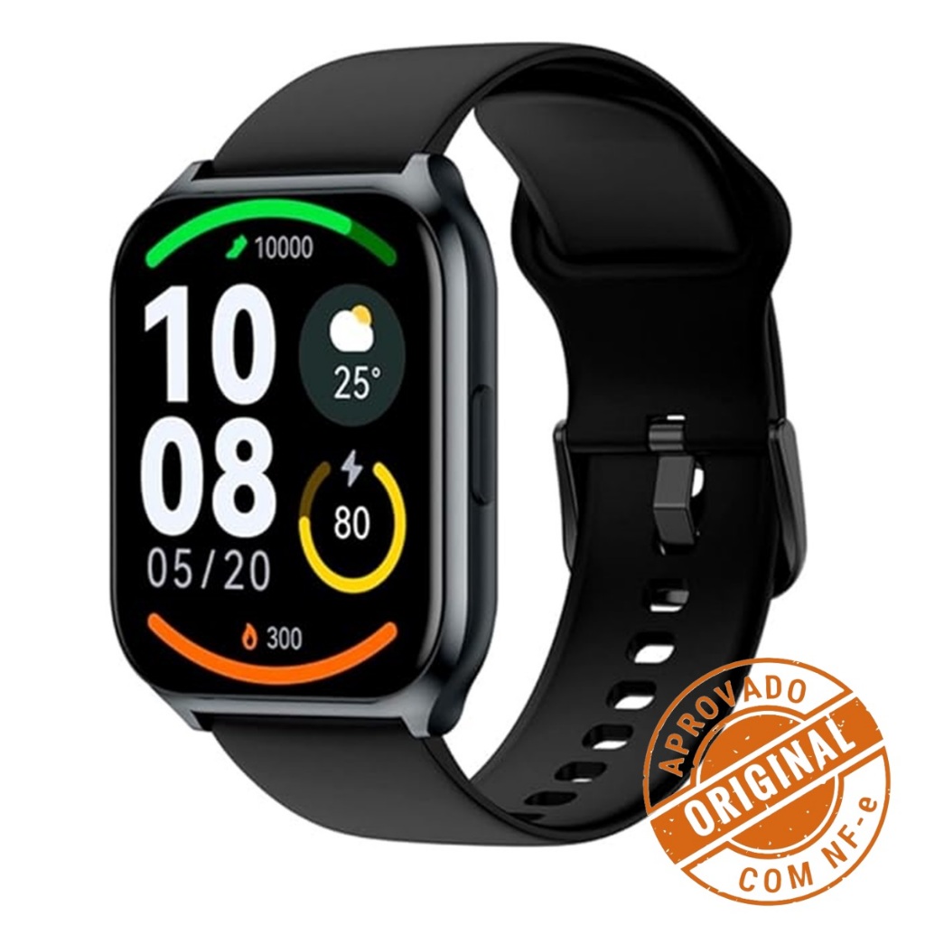 Haylou Watch 2 Pro Original | Tela 1.85" | BT 5.3 | Smartwatch Inteligente com Nota Fiscal em Oferta na Shopee