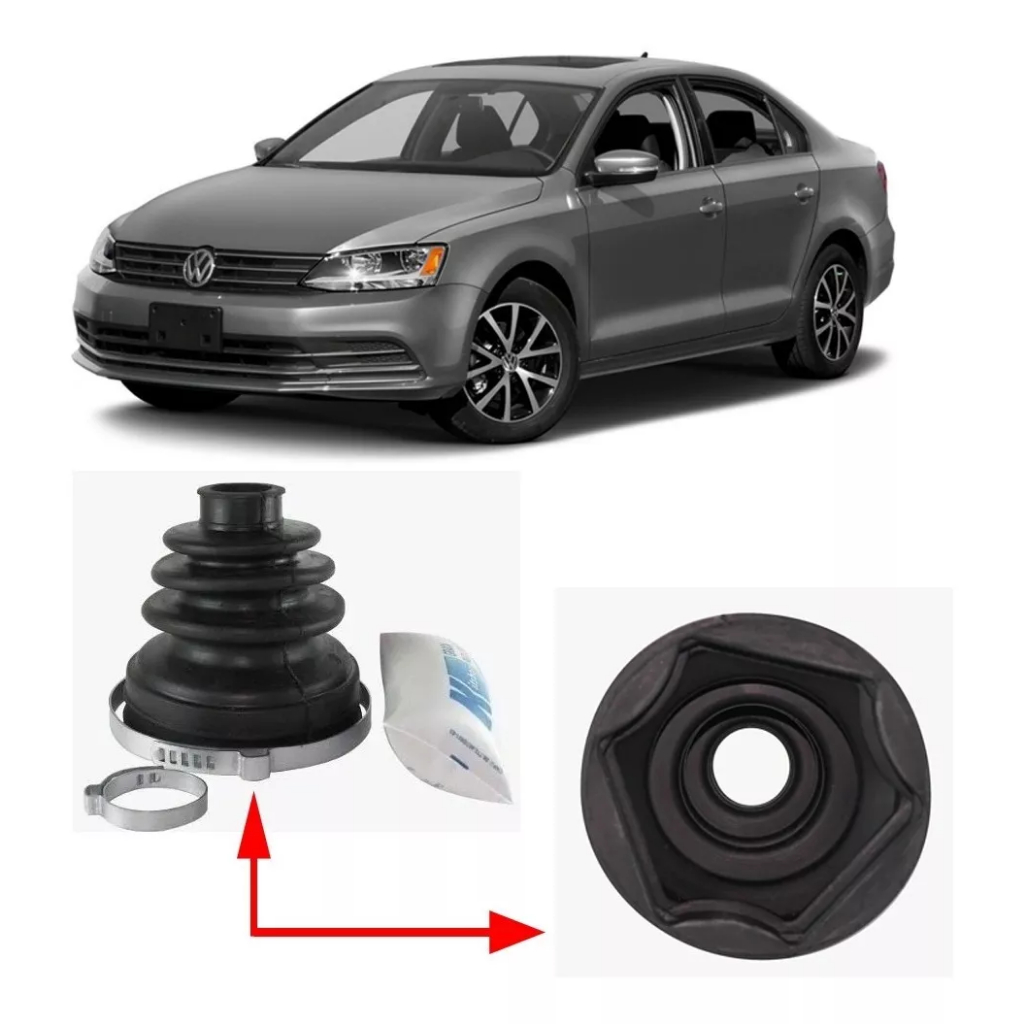 Kit Coifa Homocinética Cambio Trizeta Tulipa Jetta 2011 2012