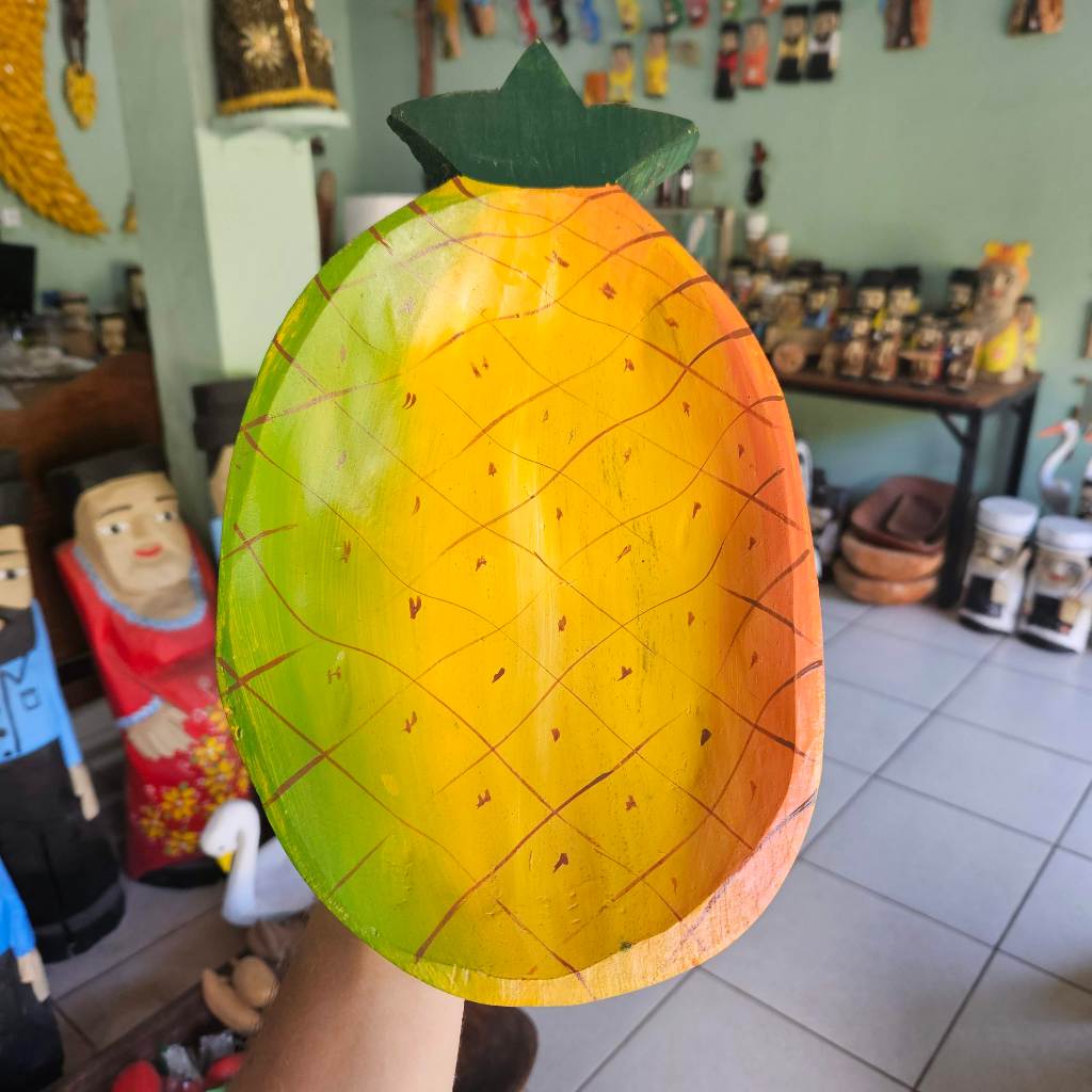 Gamela Madeira Churrasco Petiscos Carnes Saladas Fruteira bandeja petisqueira artesanato frutas
