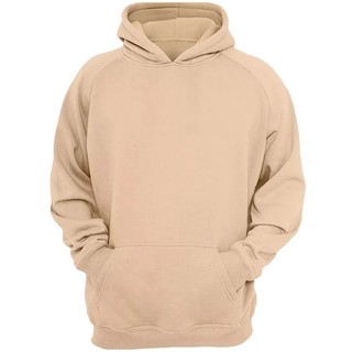 Moletom Canguru Sem Estampa Unissex Blusa de Frio Com Capuz Masculino e Feminino