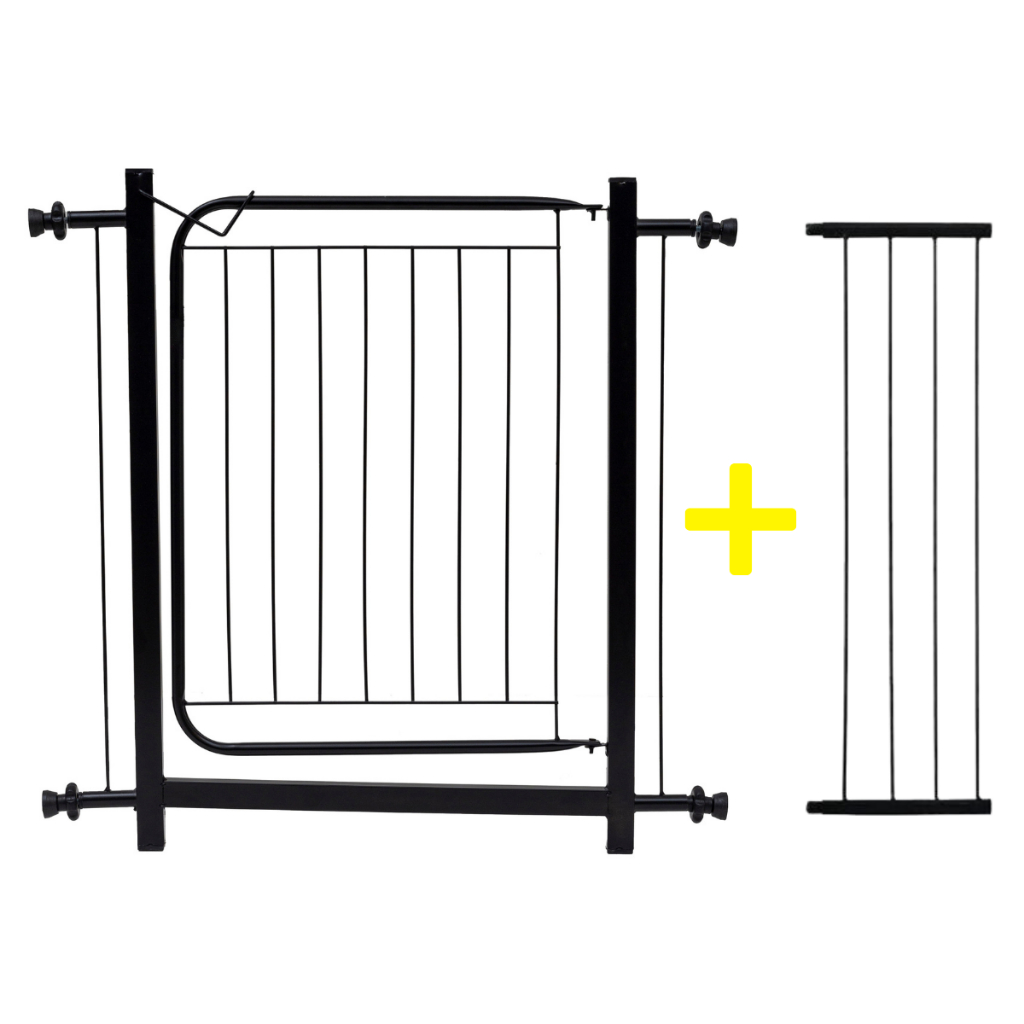 Portão Pet Grade de Proteção Para Cães Acompanha Extensor de 20cm Promoção Envio Imediato