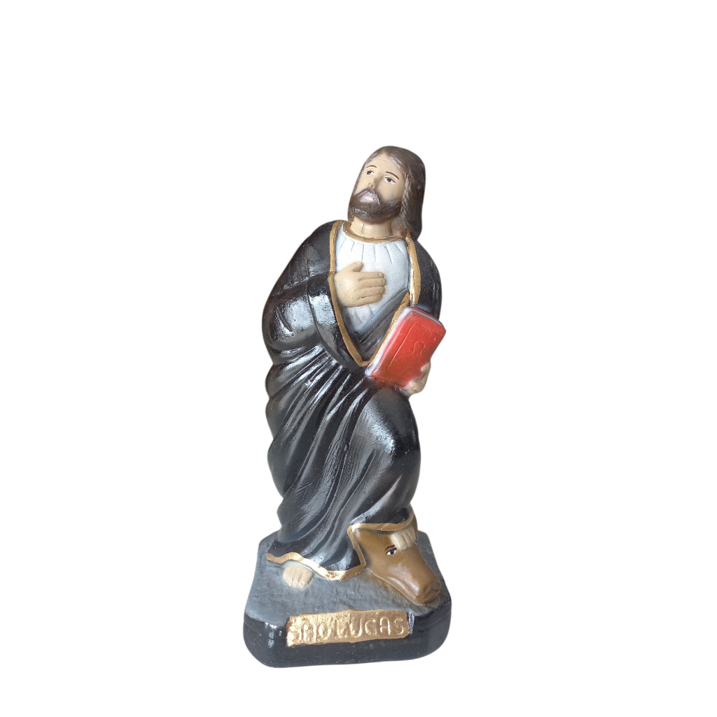Imagem São Lucas 19CM- ESCULTURAS RELIGOISAS