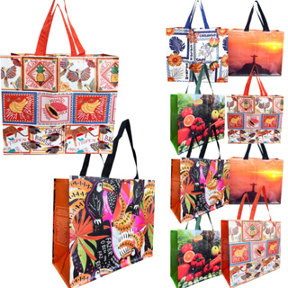 Kit 10 Sacolas Reutilizáveis Ecobag 45x22x40cm 12cm Modelo Variados Cristo Redentor Frutas Biodegradável Grande em Oferta na Shopee