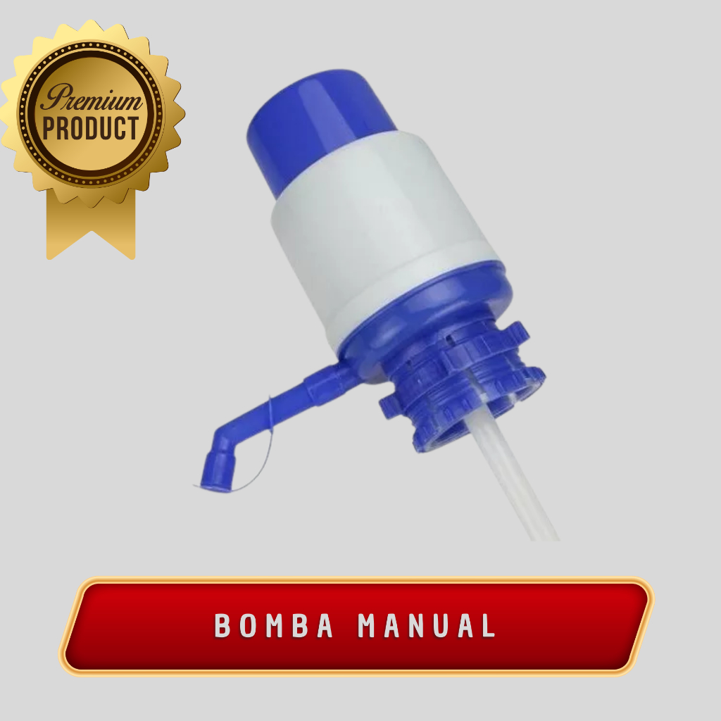 Bomba Para Galão De Água De 10 Á 20 Litros Cor Azul/Branco Cozinha Utilidades
