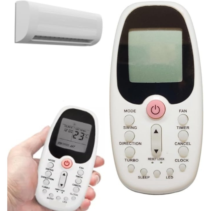 CONTROLE REMOTO AR CONDICIONADO (COMPATIVEL MIDEA, KOMECO, COMFEE)