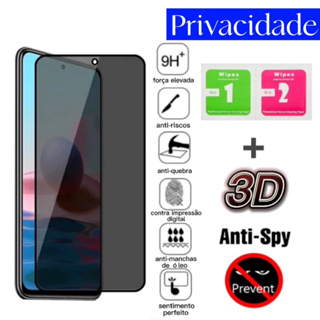 Anti Spy Espionagem Kit 3 Peças Película Privacidade Para A06 A07 A16 A17 A26 A36 A56 em Oferta na Shopee