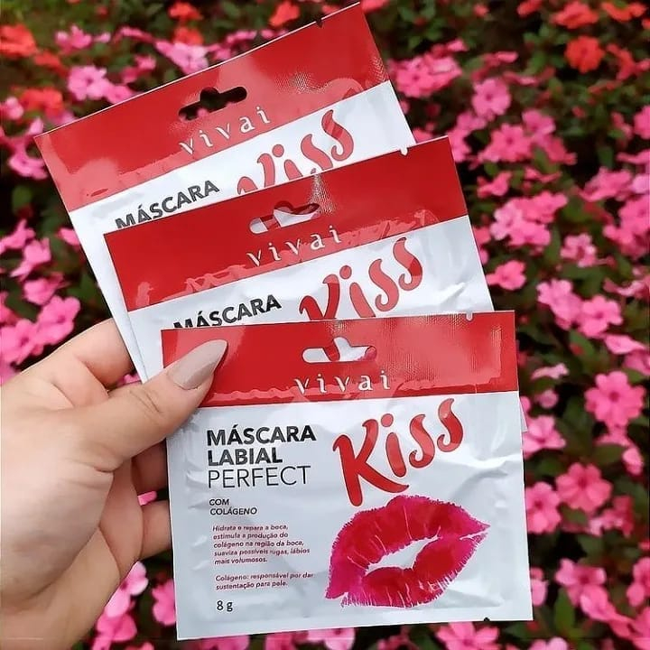 Máscara Labial Gel Perfect Vivai KISS 5035.1.1 em Oferta na Shopee