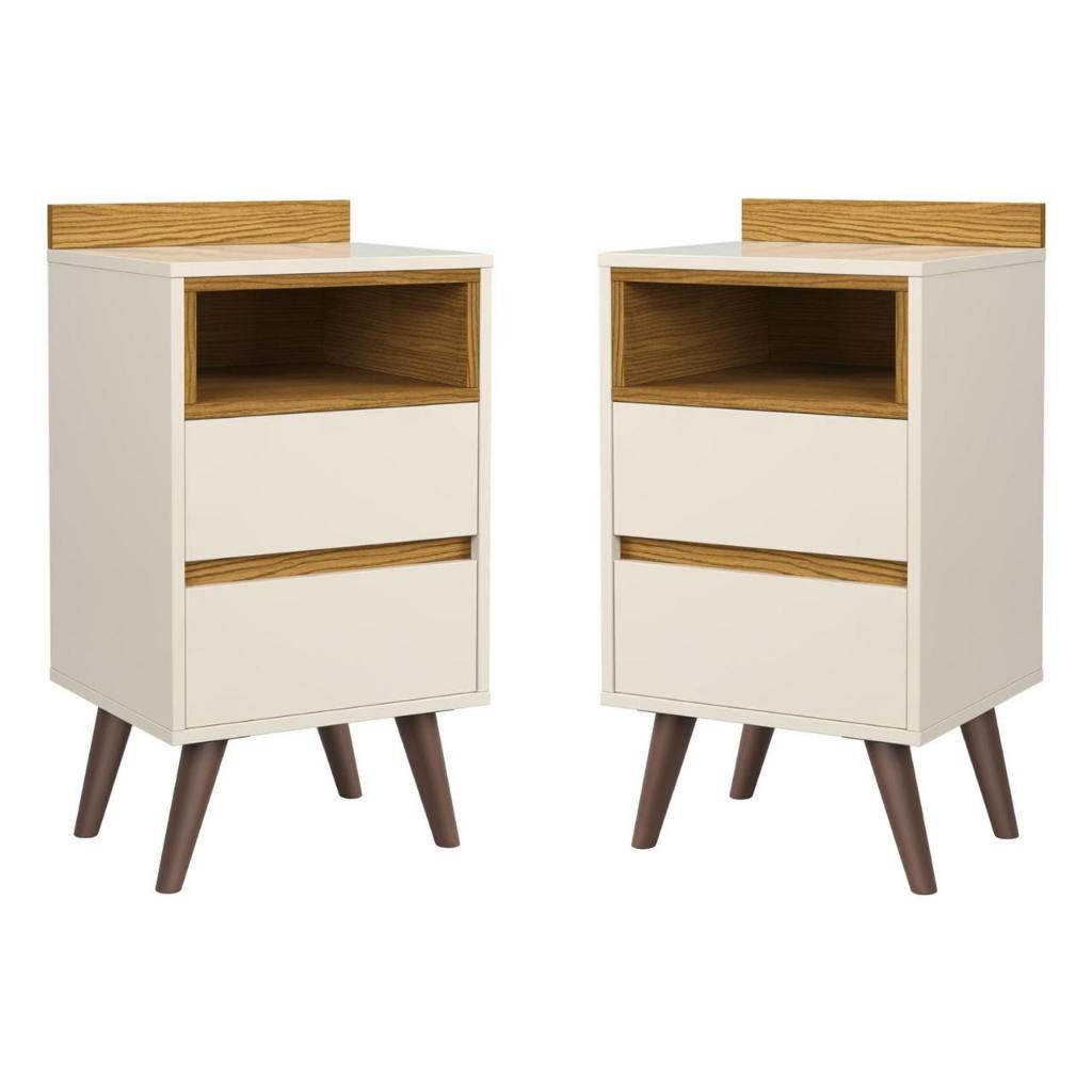 Kit Mesa de Cabeceira Államo Quarto Pés em Polipropileno Lançamento em Oferta na Shopee