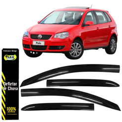 Calha De Chuva Vw Polo Hatch 2002 A 2016 4 Portas