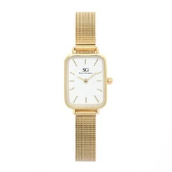 Relógio Feminino Dourado Saint Germain - Square Chelsea Gold