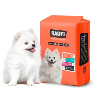 Tapete Higiênico Rauf 50 Cm X 60 Cm Com 28 Unidades em Oferta na Shopee