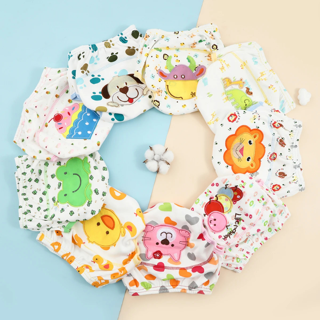 Fralda de Treinamento Infantil Reutilizável para Desfralde – Cueca/Calcinha Absorvente Ecológica