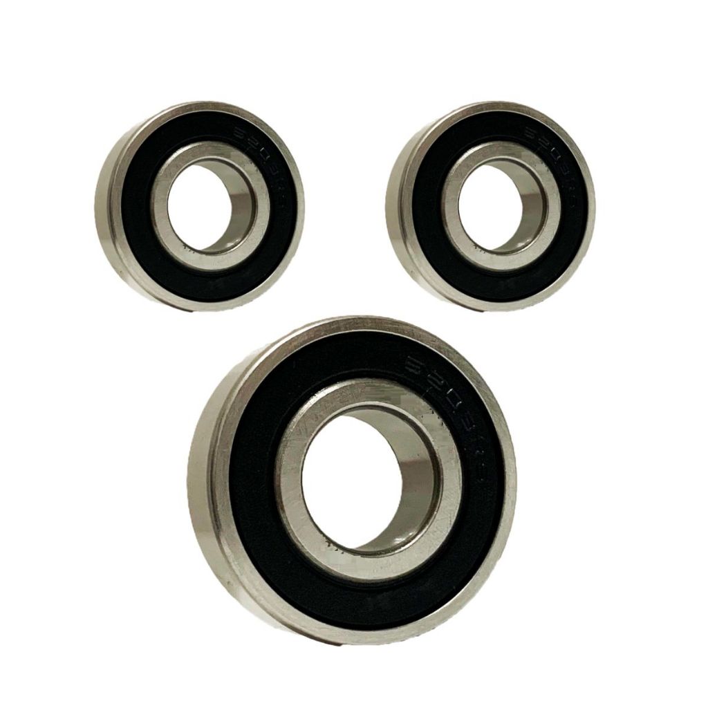 Kit Rolamentos da Roda Pcx 150 / Pcx 160 (Dianteira e Traseira) 6201 6203
