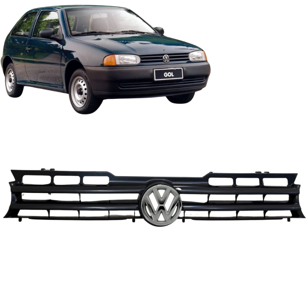 Grade Central Parachoque Gol Parati Saveiro Bola 1995 1996 1997 1998 1999 em Oferta na Shopee
