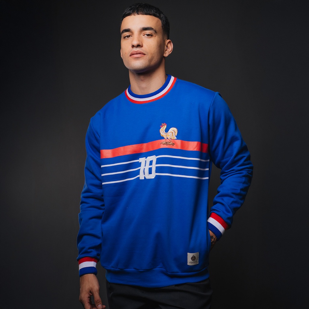 Moletom França 1998 Retrô Masculina Oficial em Oferta na Shopee