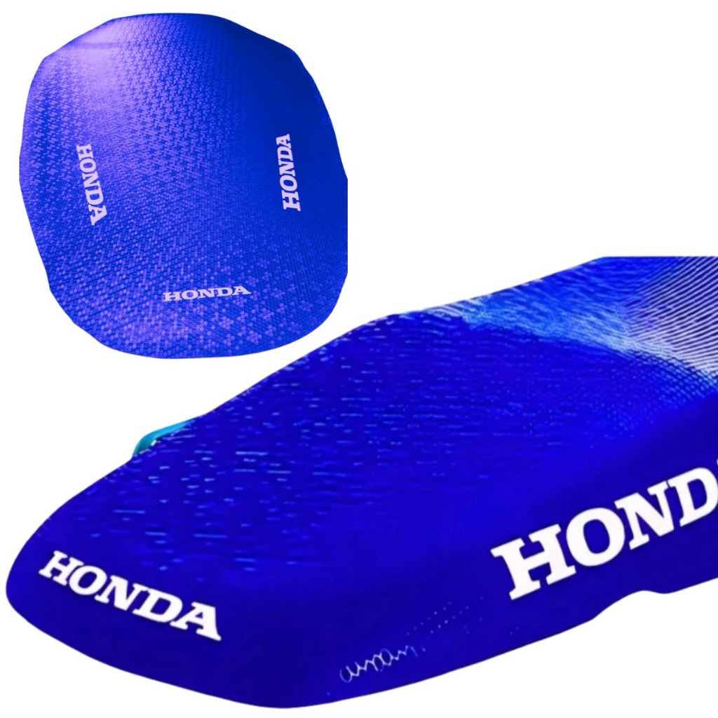 Capa Banco Pop 110i Honda Modelo Original Colmeia 2018 2019 Azul em Oferta na Shopee