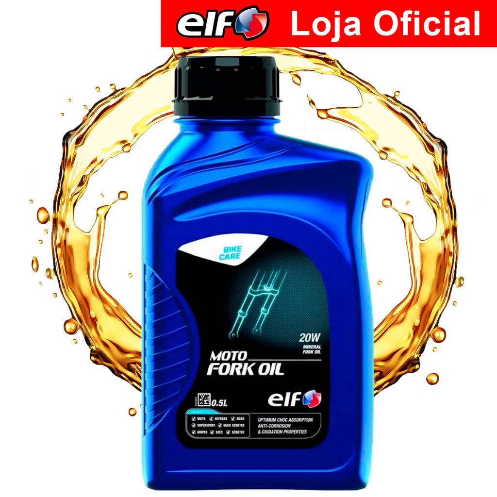Óleo De Bengala 20w Elf Moto Fork Oil 500ml em Oferta na Shopee