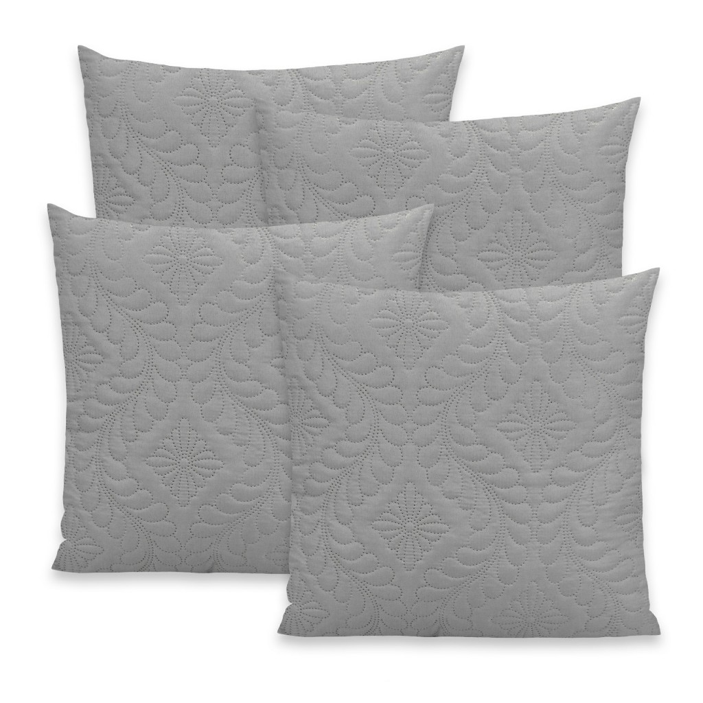 Kit 4 Capas de Almofada 40x40 Matelada Camili Matelado Ultrassônico em Oferta na Shopee