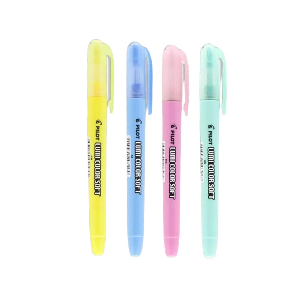 Caneta Marca Texto Lumi Color Soft (Tons Pastel) - Pilot