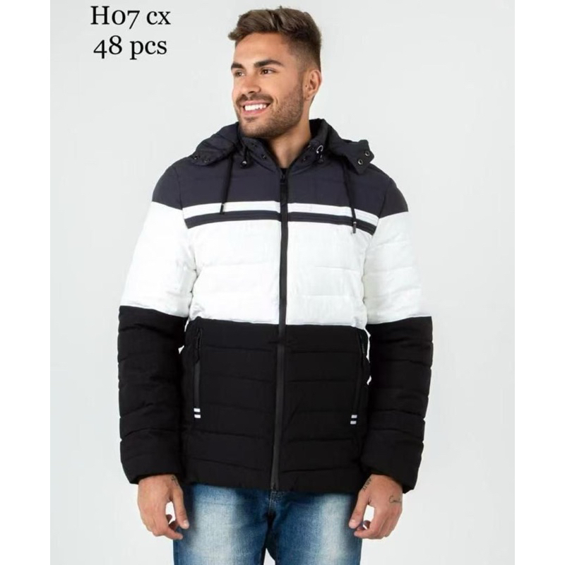 BOBOJACO/JAQUETA PARA FRIO/ MASCULINO Forrada Importado material grosssa H07