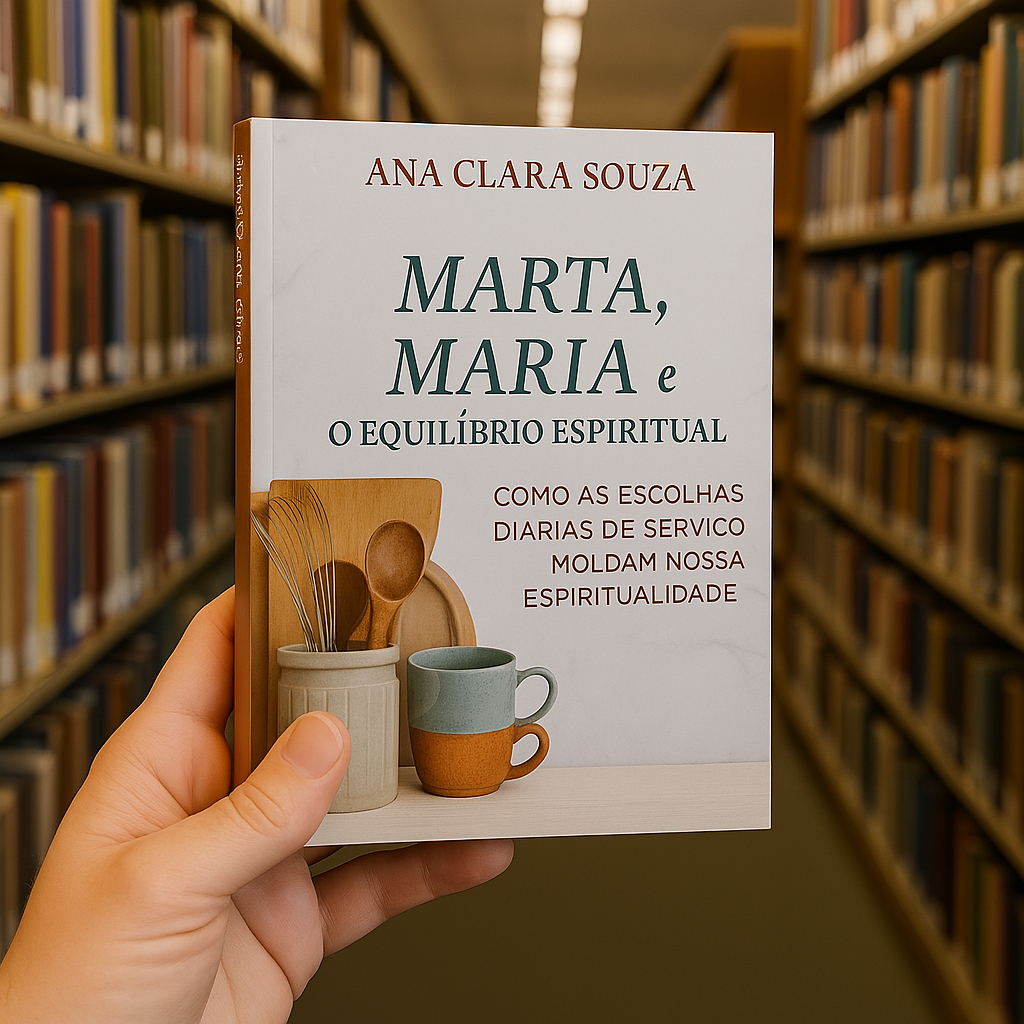 Marta, Maria e o Equilíbrio Espiritual - Como as escolhas diárias de Serviço Moldam nossa Vida em Oferta na Shopee