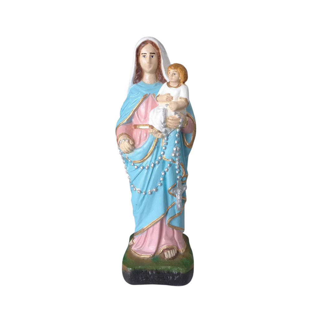 Imagem Nossa Senhora Do Rosário De 23CM- ESCULTURAS RELIGIOSAS