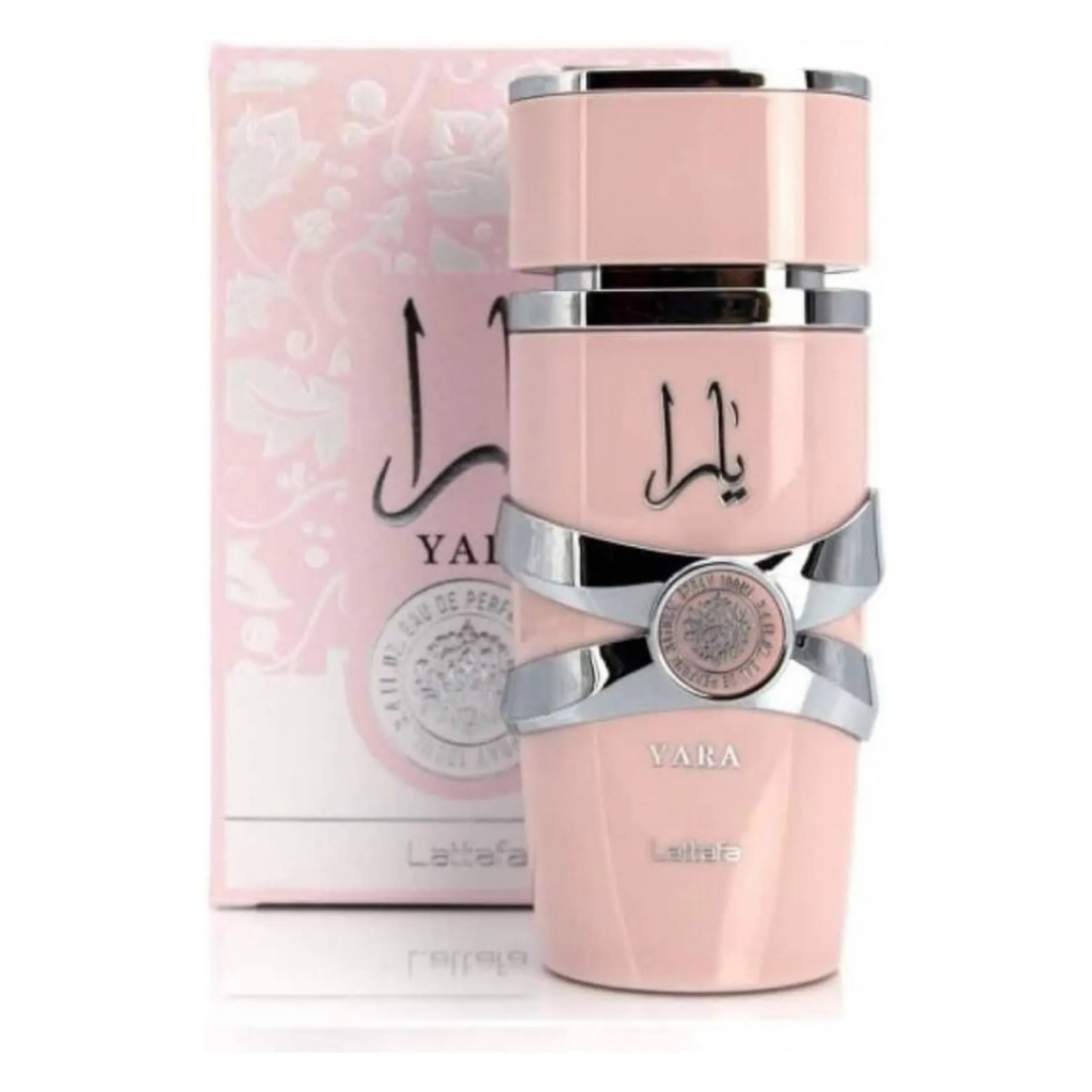 Perfume Feminino Yara Rosa 100ml Lattafa Eau de Parfum Importado DELICADEZA QUE MARCA PRESENÇA