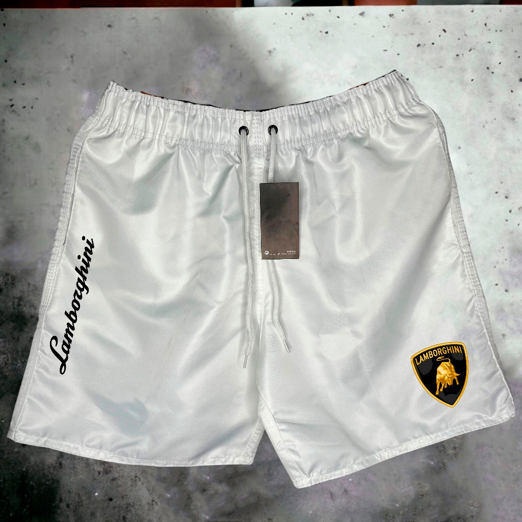 Bermuda Masculina Mauricinho Modelo Academia LAMBORGHINI  Ideal para lazer praia e esportes Promoção