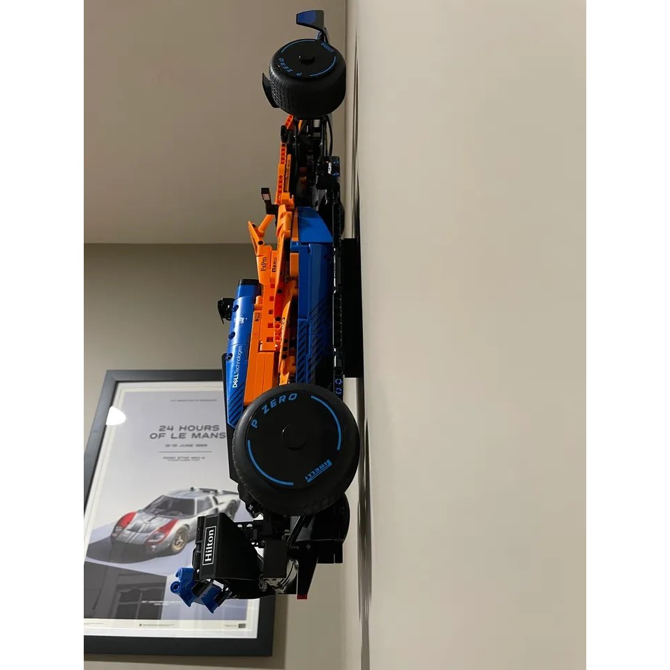 Suporte de parede Vertical para seu MacLaren F1 Lego Technic 42141 "somente suporte"