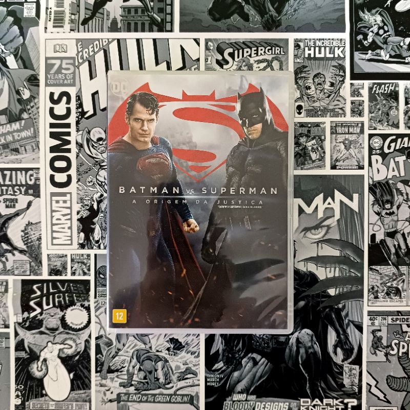 DVD - Batman Vs Superman - A Origem Da Justiça - DC COMICS
