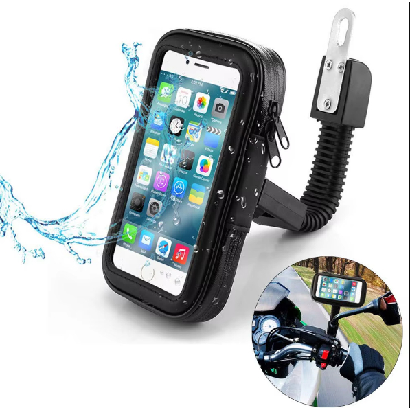 Suporte Capa Touch Impermeável Moto Bike Celular Prova Dagua