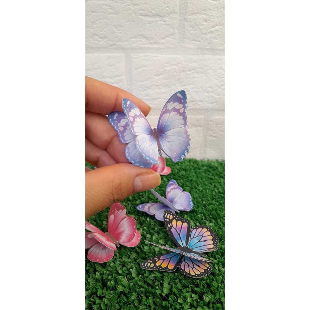 Aplique Borboleta - Topo Borboletas - Topper Borboletas - Borboleta 3D