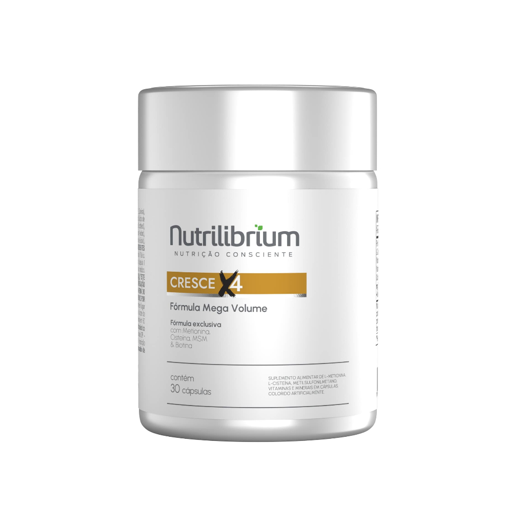 Vitamina Para Cabelo Tratamento Clínico Cabelos Msm Biotina Cisteína Cresce X4